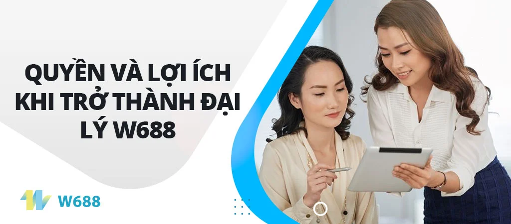 Quyền và lợi ích khi trở thành đại lý W688