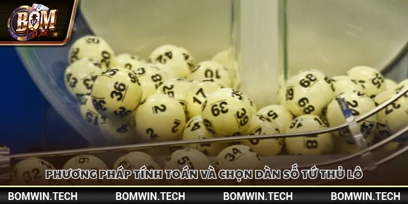 Phương pháp tính toán và chọn dàn số tứ thủ lô
